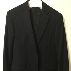 Jos A Bank 40R Black Two Button Sport Coat